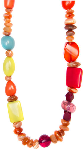 Coulored stones necklace