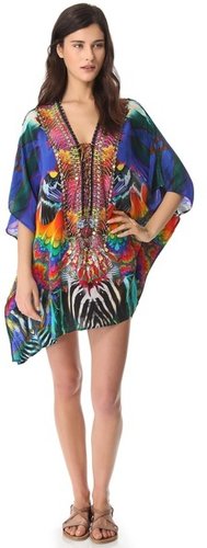 Camilla Short Lace Up Caftan