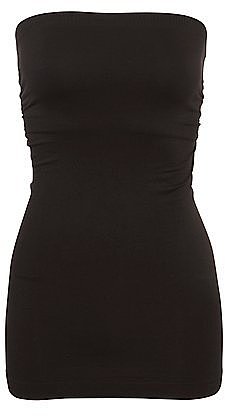 Black Seamless Tube Top