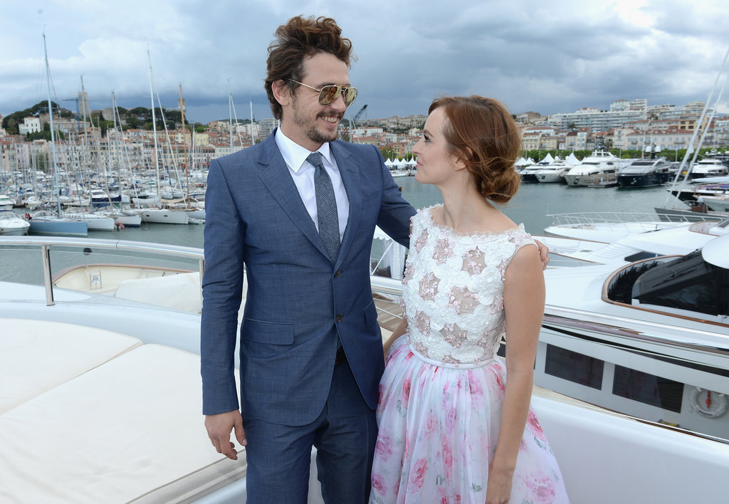 James Franco and Ahna O'Reilly reunited for a dinner party on Sunday in Cannes to honor the actress's impressive debut at the film festival.
James Franco and Ahna O'Reilly reunited for a dinner party on Sunday in Cannes to honor the actress's impressive debut at the film festival.