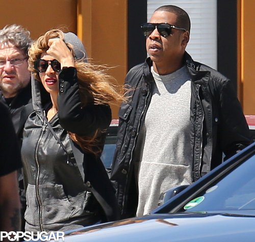 Jay-Z and Beyoncé Knowles arrived in the South of France.
Jay-Z and Beyoncé Knowles arrived in the South of France.