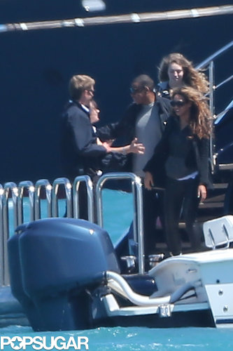 Beyoncé and Jay-Z Hop On a Yacht in the South of France Beyoncé and Jay-Z Hop On a Yacht in the South of France