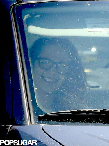 Kristen Stewart had a smile on her face.
Kristen Stewart had a smile on her face.