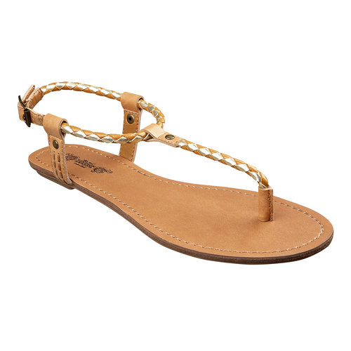 Skinny straps in a natural hue are the closest you can get to actually being barefoot. Try on these Nine West thongs ($49) and see for yourself.
Skinny straps in a natural hue are the closest you can get to actually being barefoot. Try on these Nine West thongs ($49) and see for yourself.