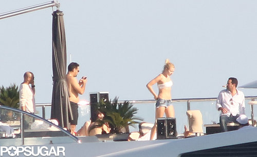 Leo Lounges Shirtless on a Yacht Surrounded By Ladies Leo Lounges Shirtless on a Yacht Surrounded By Ladies
