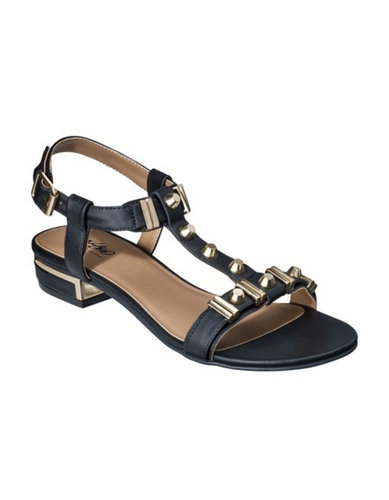 Add a dash of black and gold to your look with these embellished Mossimo sandals ($23).
Add a dash of black and gold to your look with these embellished Mossimo sandals ($23).