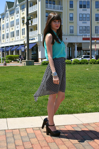 Polka Dot Chic outfit post by House Of Jeffers