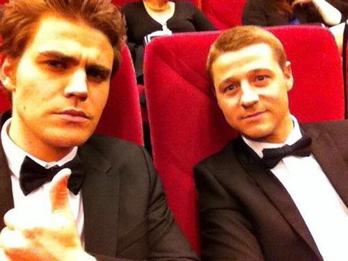Paul Wesley and Ben McKenzie went on a "romantic date" to see Behind the Candelabra.
Source: Twitter user paulwesley
Paul Wesley and Ben McKenzie went on a "romantic date" to see Behind the Candelabra.
Source: Twitter user paulwesley