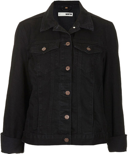 MOTO Black Denim Jacket