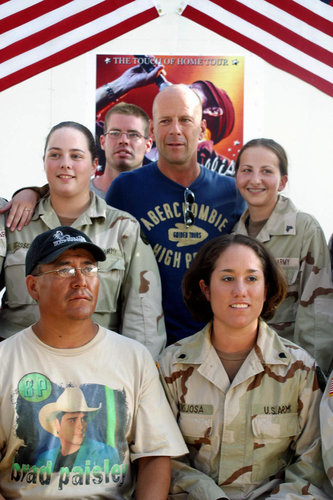 Bruce Willis was born in Germany since his father, David Willis, was based there as an American soldier in the US Army at the time.
Bruce Willis was born in Germany since his father, David Willis, was based there as an American soldier in the US Army at the time.