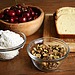 Pound Cake With Pistachios, Cherries, and Rose Whipped Cream