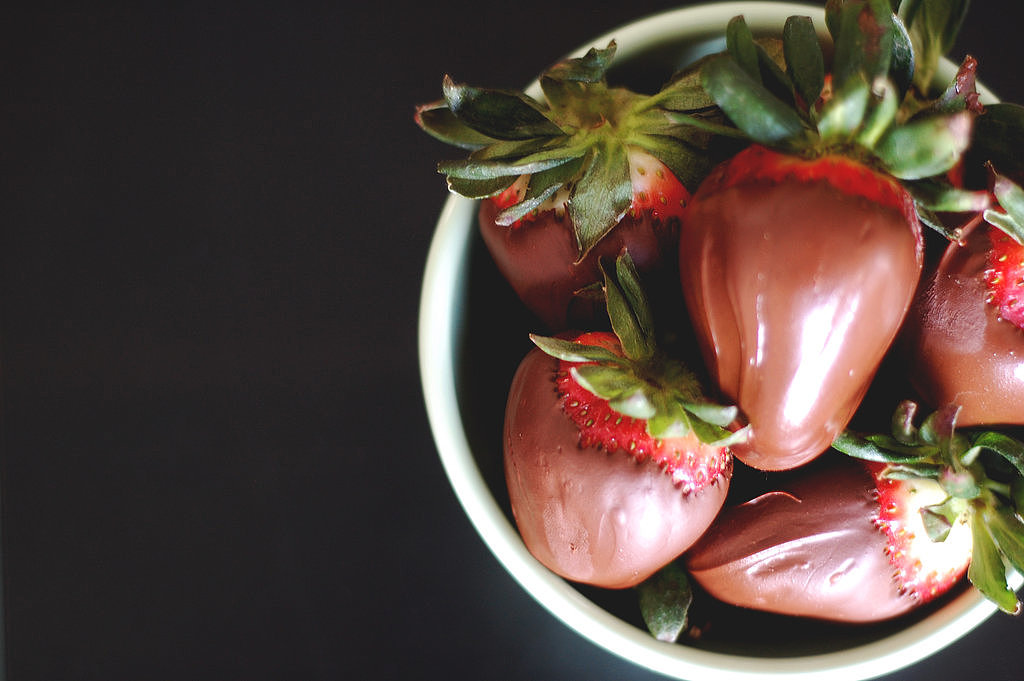 Chocolate-Covered Strawberries Chocolate-Covered Strawberries