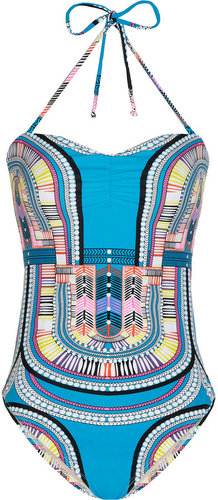 Mara Hoffman Electric Casino printed swimsuit