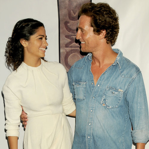 Matthew McConaughey and Camila Alves Cute Pictures