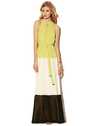Colorblock Maxi Dress
