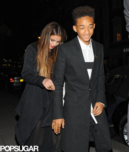 Selena Gomez and Jaden Smith walked together in London.
Selena Gomez and Jaden Smith walked together in London.