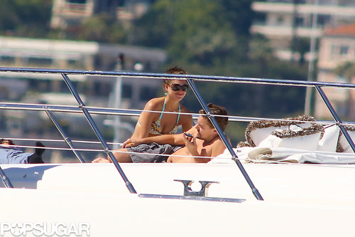 Leo Lounges Shirtless on a Yacht Surrounded By Ladies Leo Lounges Shirtless on a Yacht Surrounded By Ladies