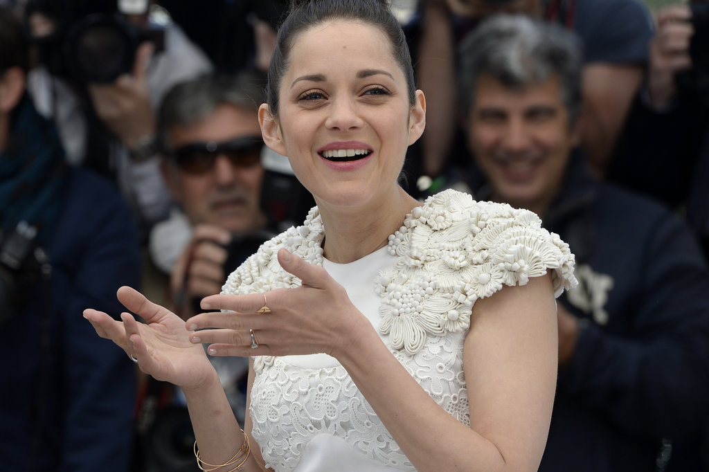 Marion Cotillard could barely keep her eyes open at the photocall for The Immigrant on Friday.
Marion Cotillard could barely keep her eyes open at the photocall for The Immigrant on Friday.