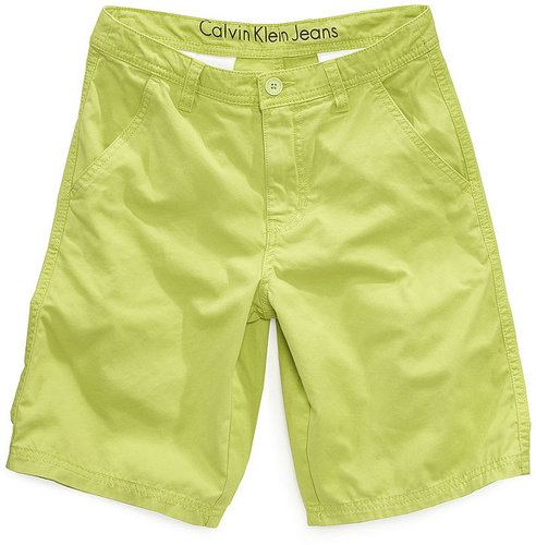 Calvin Klein Jeans Kids Shorts, Boys Cotton Sheeting Shorts