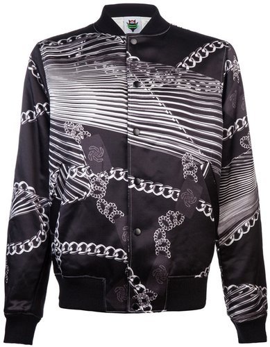Human Potential Chains bomber jacket