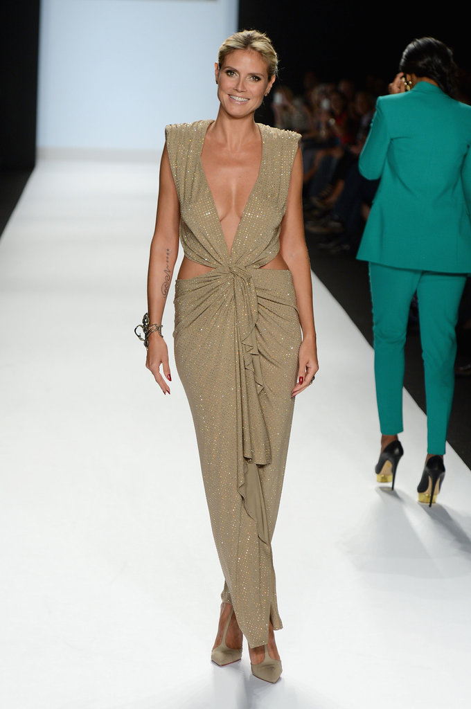 Heidi Klum in a Cutout Alexandre Vauthier at a 2013 Project Runway Event Heidi Klum in a Cutout Alexandre Vauthier at a 2013 Project Runway Event