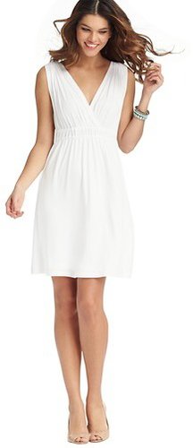 Ruched Waist Sleeveless Dress