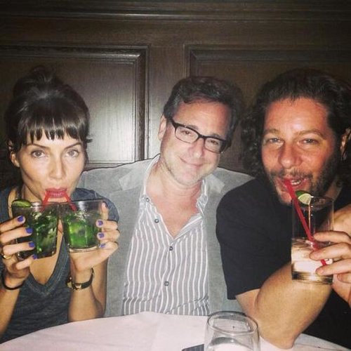 Whitney Cummings double-fisted her drinks with Bob Saget and Jeffrey Ross.
Source: Twitter user WhitneyCummings
Whitney Cummings double-fisted her drinks with Bob Saget and Jeffrey Ross.
Source: Twitter user WhitneyCummings