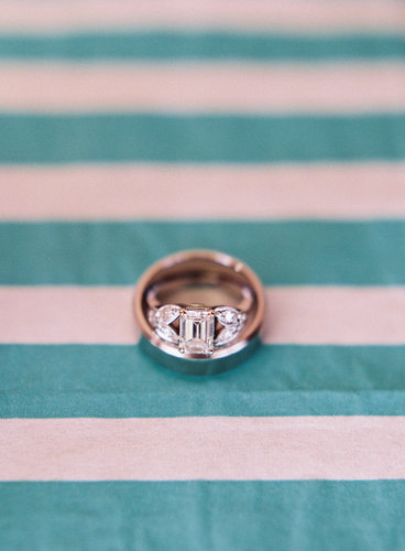 Chile: His and Her Rings
For Chilean couples, engagement rings aren't just for the gals. In fact, both the bride and groom wear rings on their right hands until the ceremony, then switch them to the left hands.
Photo by Jessica Lorren via Style Me Pretty
Chile: His and Her Rings
For Chilean couples, engagement rings aren't just for the gals. In fact, both the bride and groom wear rings on their right hands until the ceremony, then switch them to the left hands.
Photo by Jessica Lorren via Style Me Pretty