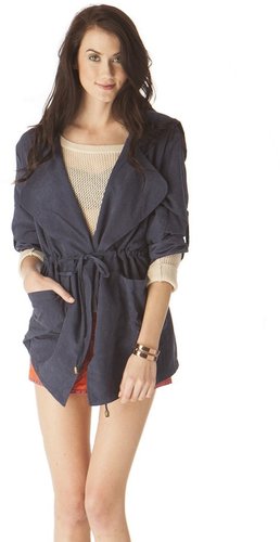 Pink Mascara Peach Skin Jacket