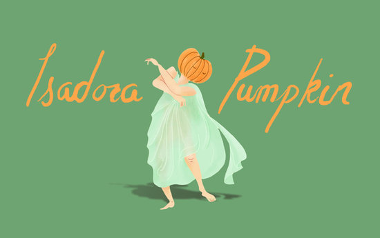 Isadora Pumpkin
As a Pumpkin, Isadora was expected to uphold the family name by winning the title of World's Heaviest Gourd, an honor the Pumpkins carried for decades. But little Isadora had no interest in gaining 1,500 pounds. In fact, only the power of movement moved her — so much so that she won the first Best Dancing Gourd Award. Unfortunately, her rise to patch popularity was cut short; she died tragically when her vines got tangled in a chucking catapult.
The Real Deal: Isadora Duncan rose to fame as a dancer in the US and Russia in the early 20th century; her life was cut short at age 50 after a tragic car accident.
Isadora Pumpkin
As a Pumpkin, Isadora was expected to uphold the family name by winning the title of World's Heaviest Gourd, an honor the Pumpkins carried for decades. But little Isadora had no interest in gaining 1,500 pounds. In fact, only the power of movement moved her — so much so that she won the first Best Dancing Gourd Award. Unfortunately, her rise to patch popularity was cut short; she died tragically when her vines got tangled in a chucking catapult.
The Real Deal: Isadora Duncan rose to fame as a dancer in the US and Russia in the early 20th century; her life was cut short at age 50 after a tragic car accident.
