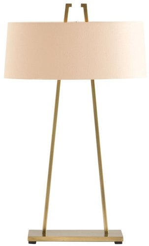 Dalton Satin Brass Lamp