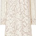 Anna Sui Cream Wooly Lace Dress