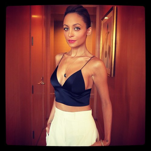 Nicole Richie flaunted her toned figure in a slinky crop top before heading to the Today show.
Source: Instagram user nicolerichie
Nicole Richie flaunted her toned figure in a slinky crop top before heading to the Today show.
Source: Instagram user nicolerichie