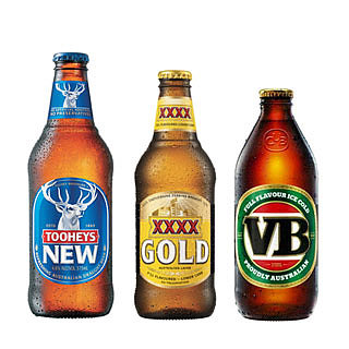 Calories in Top 7 Australian Beers