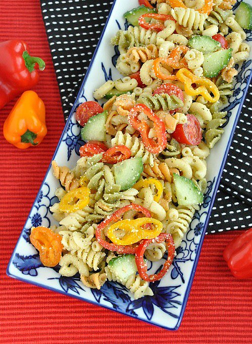 Confetti Pasta Salad Confetti Pasta Salad