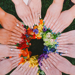 Rainbow Wedding Theme
