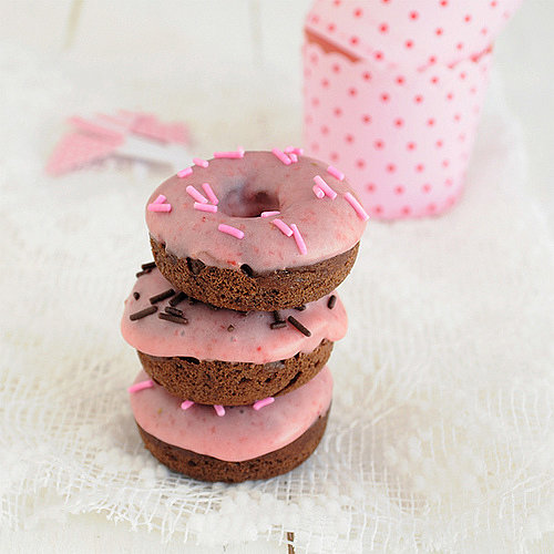 Strawberry and Chocolate Doughnuts Strawberry and Chocolate Doughnuts