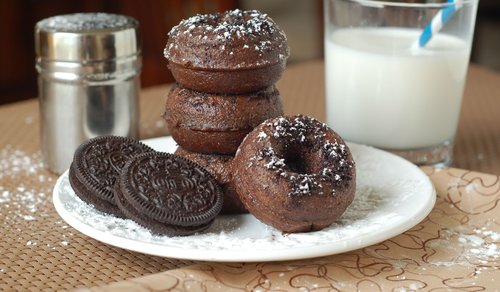 Chocolate Oreo Doughnuts Chocolate Oreo Doughnuts