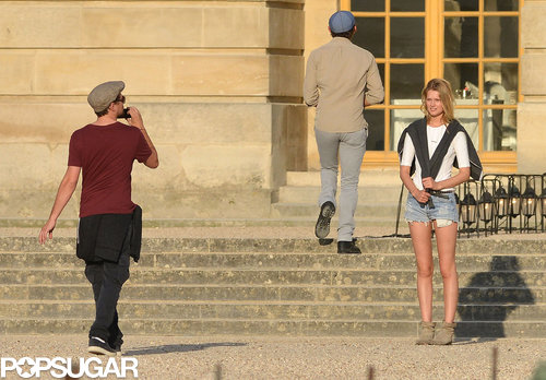 Leo Visits Versailles With His Rumored Girlfriend Toni Garrn Leo Visits Versailles With His Rumored Girlfriend Toni Garrn