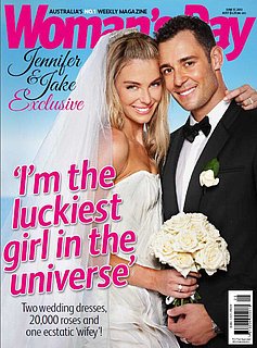 Jennifer Hawkins and Jake Wall Wedding Details