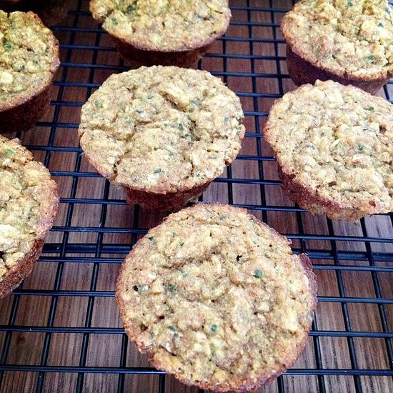 Apple Spinach Mini Muffins Apple Spinach Mini Muffins