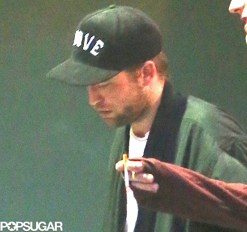 Robert Pattinson checked out a Björk concert in LA.
Robert Pattinson checked out a Björk concert in LA.