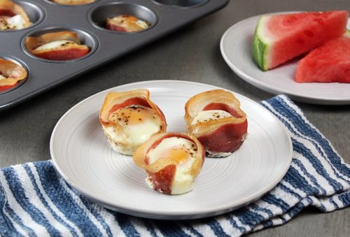 Prosciutto Egg Cups