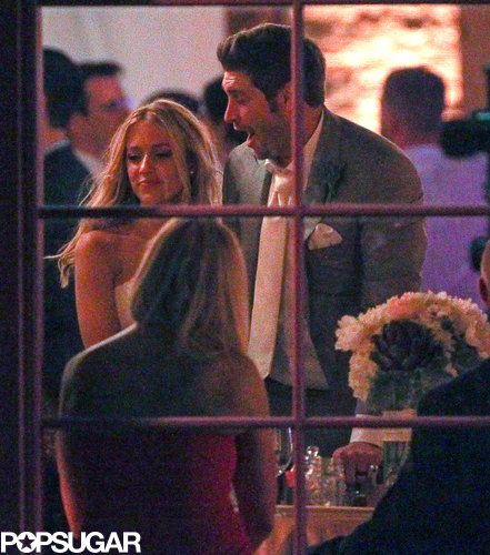 Another cute shot of the newlyweds.
Another cute shot of the newlyweds.