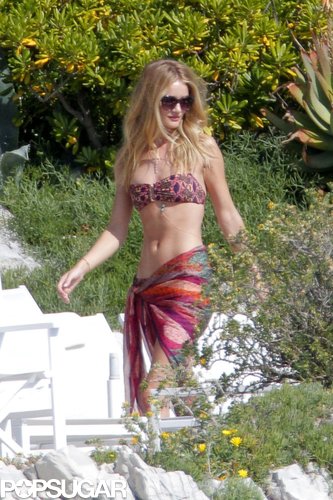 Rosie Huntington-Whiteley rocked a two-piece in the South of France in June 2013.
Rosie Huntington-Whiteley rocked a two-piece in the South of France in June 2013.