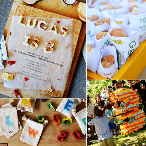 A DIY Numbers-and-Letters-Themed Birthday Party A DIY Numbers-and-Letters-Themed Birthday Party