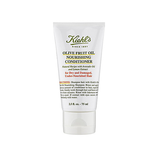 It's important to protect your hair from chlorine by applying conditioner before you swim. Apply Kiehl's Olive Fruit Conditioner ($7) after you wet your hair in the shower to help ward off the green tint from the pool.
It's important to protect your hair from chlorine by applying conditioner before you swim. Apply Kiehl's Olive Fruit Conditioner ($7) after you wet your hair in the shower to help ward off the green tint from the pool.