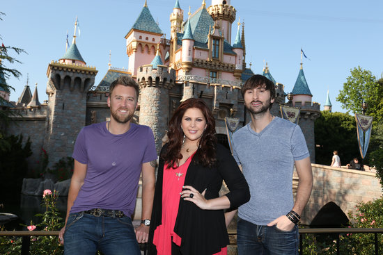 Lady Antebellum visited the Anaheim, CA, park in April.
Lady Antebellum visited the Anaheim, CA, park in April.