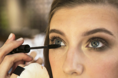 Complete the palette with a hit of mascara on both the top and bottom lashes.
Complete the palette with a hit of mascara on both the top and bottom lashes.