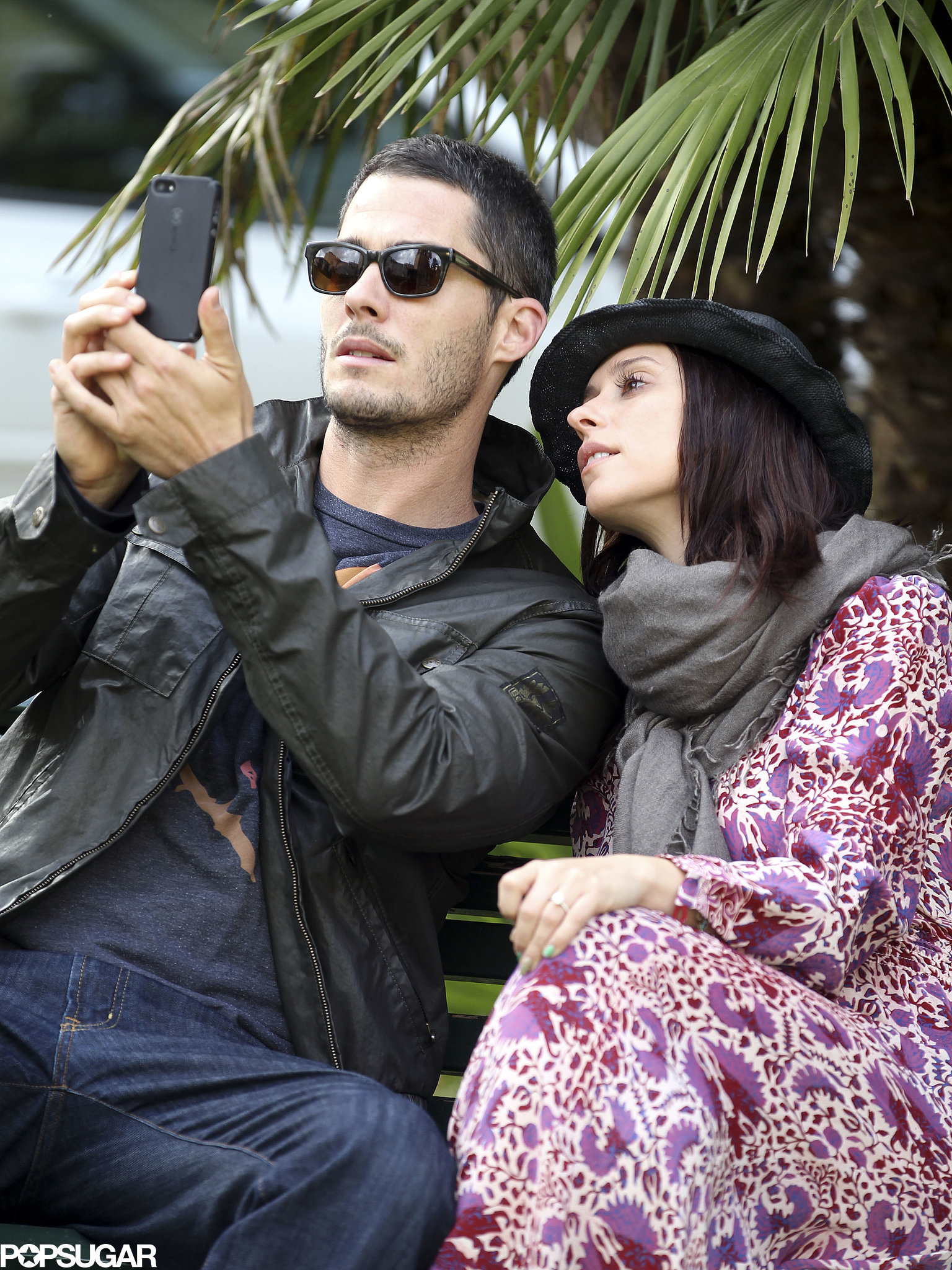 Brian Hallisay and Jennifer Love Hewitt snapped a picture in See